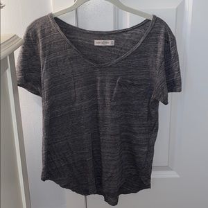 Cotton Gray Short Sleeve